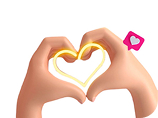 Heart hands