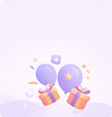 Balloons and gifts